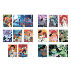 LIVRE DE COLORIAGE LA PETITE SIRENE DISNEY