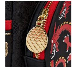 SAC A DOS LOUNGEFLY TARGARYEN HOUSE OF THE DRAGON