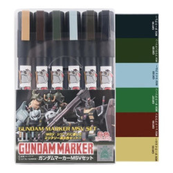 GUNDAM - Gundam Marker AMS-127 MSV Set