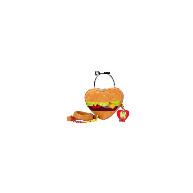 SAC BANDOULIERE KRABBYPATTY - BOB L'EPONGE - LOUNGEFLY