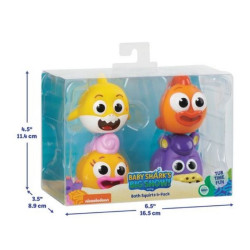 ENSEMBLE DE JOUETS DE DOUCHE BABY SHARK
