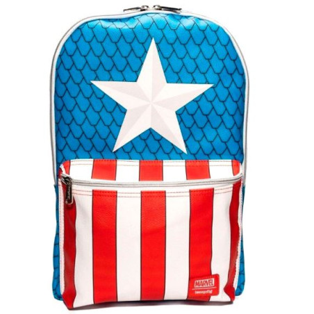Sac à dos Captain America avec épingle - Loungefly - Marvel