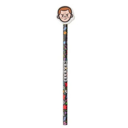 Crayon à papier avec gomme Onze 19,5 cm stranger things