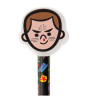Crayon à papier avec gomme Onze 19,5 cm stranger things
