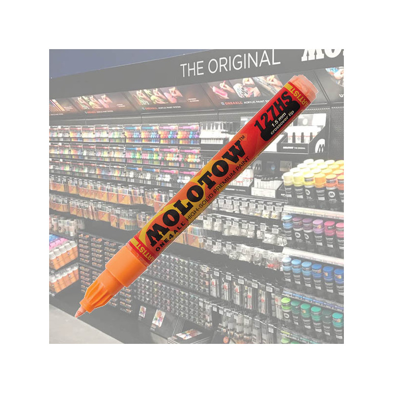 feutre Molotow Acrylic Marker One4All 1,5mm 117 Peach Pastel