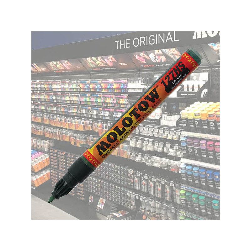 feutre Molotow Acrylic Marker One4All 1,5mm 145 Future Green