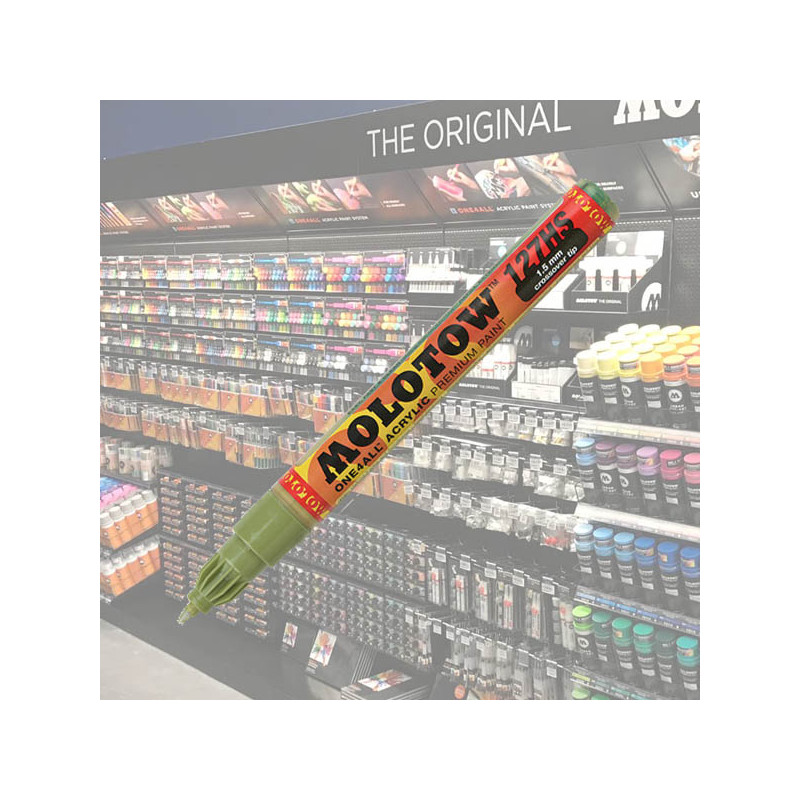 feutre Molotow Acrylic Marker One4All 1,5mm 205 Amazonas Light