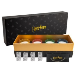 LOT DE 4 BOUGIES PARFUMEES MAISONS DE POUDLARD - HARRY POTTER