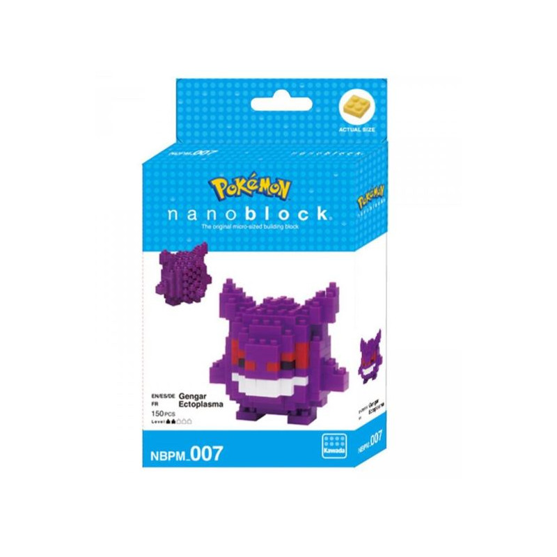 POKEMON - Ectoplasma - Figurine Nanoblock 10cm