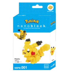 POKEMON - Pikachu - Figurine Nanoblock 10cm
