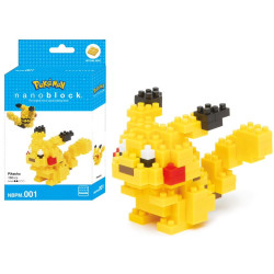 POKEMON - Pikachu - Figurine Nanoblock 10cm