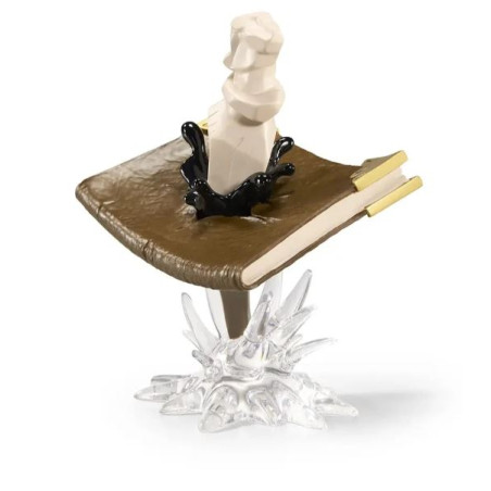 HARRY POTTER -Journal Tom Jedusor & Croc Basilic -Statue Prop-Ups 14cm