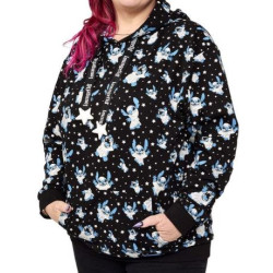SWEAT LOUNGEFLY HOODIE STITCH HALLOWEEN DISNEY TAILLE S