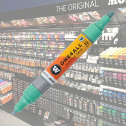 Feutre Marqueur Acrylique Bleu Lagon Pastel N°020