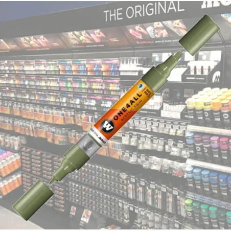 Feutre Acrylique Marqueur Molotow N°205 Vert Amazona