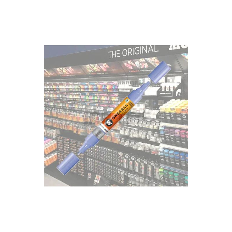 Feutre Marqueur Acrylique Molotow Bleu Violet Pastel N°209