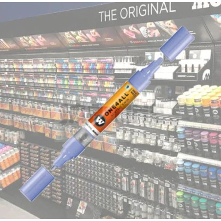 Feutre Marqueur Acrylique Molotow Bleu Violet Pastel N°209