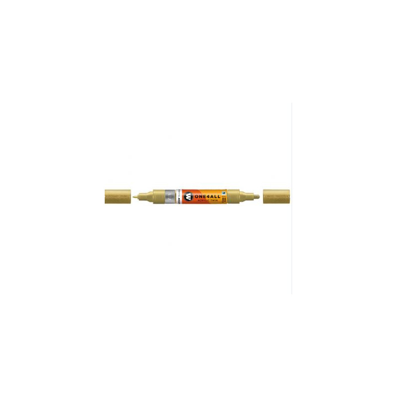 Feutre Marqueur Acrylique Metallic Gold Molotow N°228