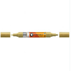 Feutre Marqueur Acrylique Metallic Gold Molotow N°228