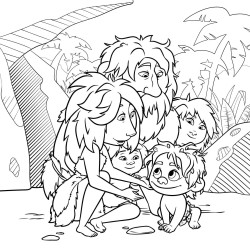 Coloriage Familles Disney