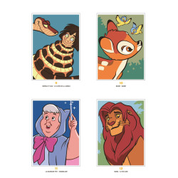 Coloriage Mystères Portraits Disney