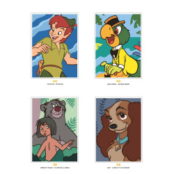Coloriage Mystères Portraits Disney