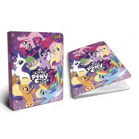 CAHIER POUR CARTES A COLLECTIONNER MY LITTLE PONY