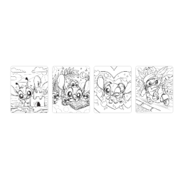 LIVRE DE COLORIAGE BEBE STITCH DISNEY