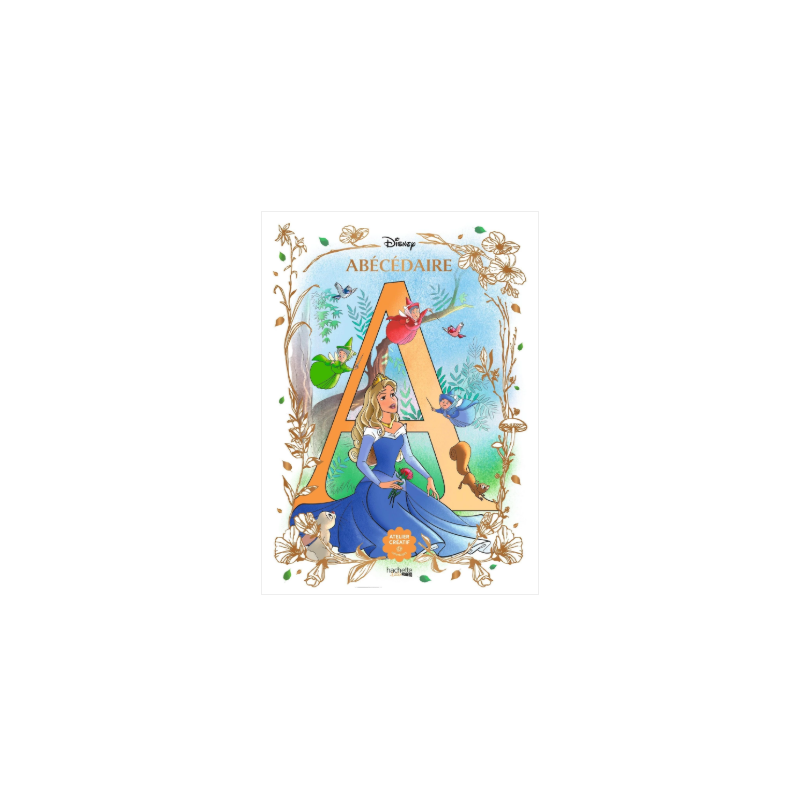 LIVRE DE COLORIAGE ABECEDAIRE - DISNEY