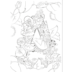 LIVRE DE COLORIAGE ABECEDAIRE - DISNEY