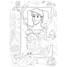 LIVRE DE COLORIAGE ABECEDAIRE - DISNEY