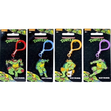DISPLAY PORTE-CLES TORTUE NINJA