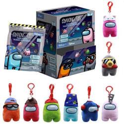 BLIND BAG PORTE CLES  PELUCHE AMONG US SOUS LICENCE