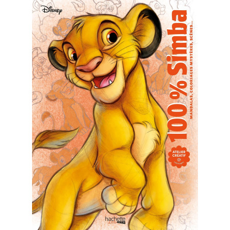 Coloriage 100% SIMBA DISNEY