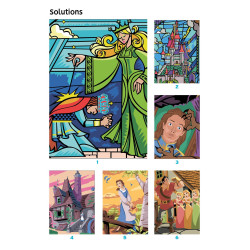 Coloriages mystères Spécial film - La Belle et la Bête disney