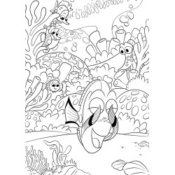 Coloriage Mers et océans disney