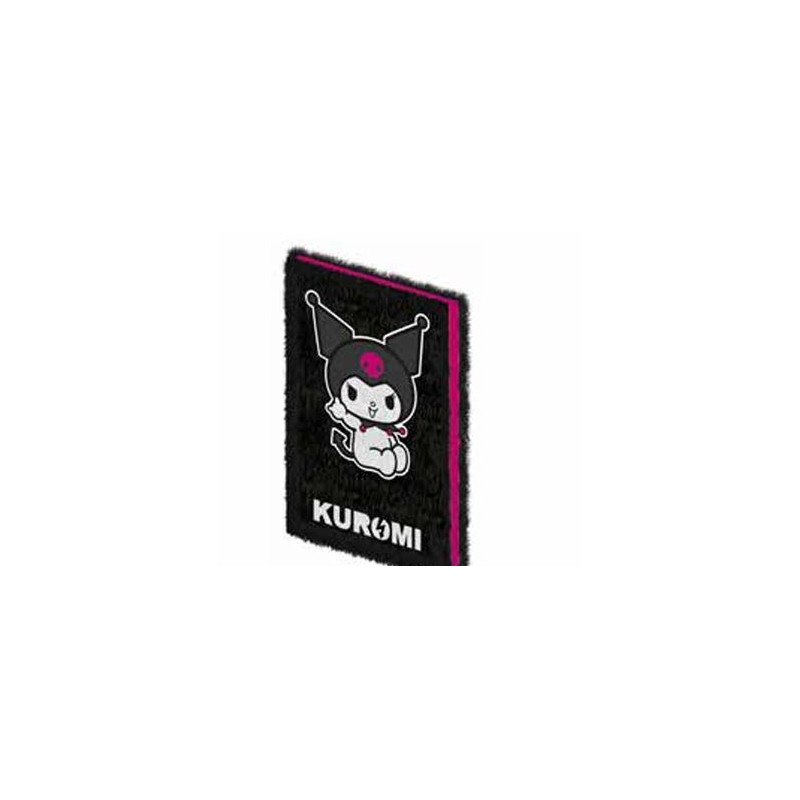 Carnet de Note en peluche - KUROMI - Hello Kitty