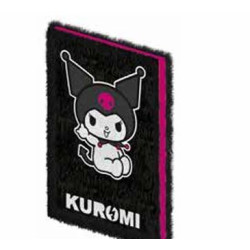Carnet de Note en peluche - KUROMI - Hello Kitty