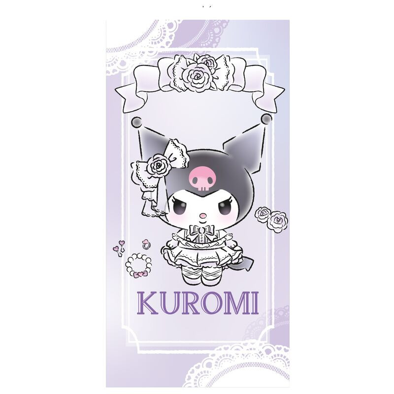 Serviette en microfibre Kuromi Sanrio