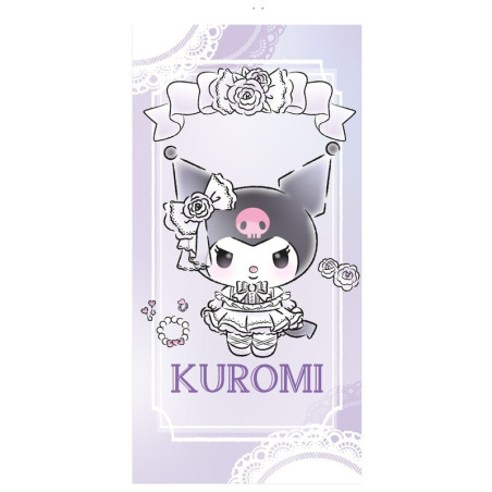 Serviette en microfibre Kuromi Sanrio