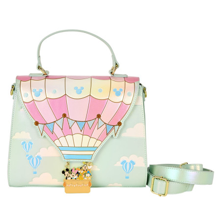 Sac bandoulière Mickey et ses amis Disney Loungefly Montgolfière