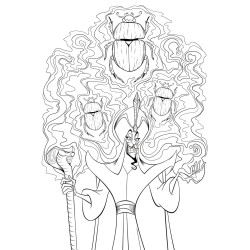 Grand bloc Disney Méchants