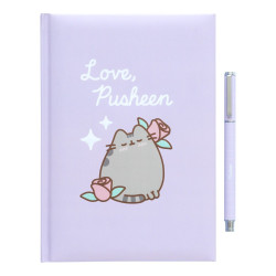SET CARNET PREMIUM A5 AVEC STYLO PUSHEEN MOMENTS