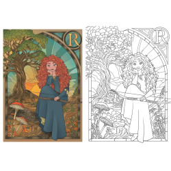 COLORIAGE Inspiration Disney