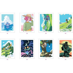 Coloriages mystères - Mangas