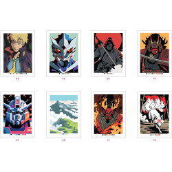 Coloriages mystères - Mangas