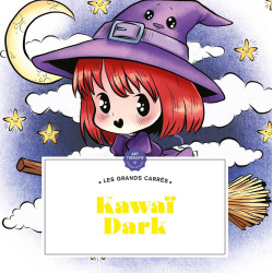 COLORIAGE Kawaï dark