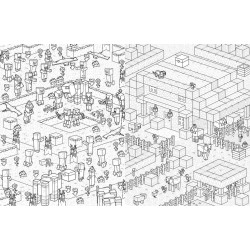 Coloriage Minecraft