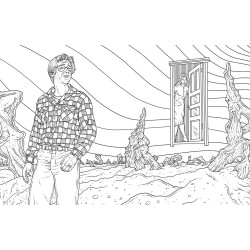 Coloriage Beetlejuice