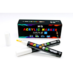 FEUTRE PEINTURE ACRYLIQUE BLANC 1 S100